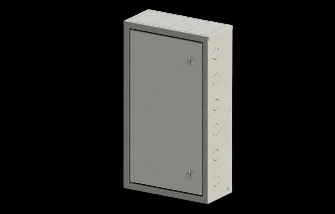 Шкаф подъездный 48 портов ШП–48 ССД