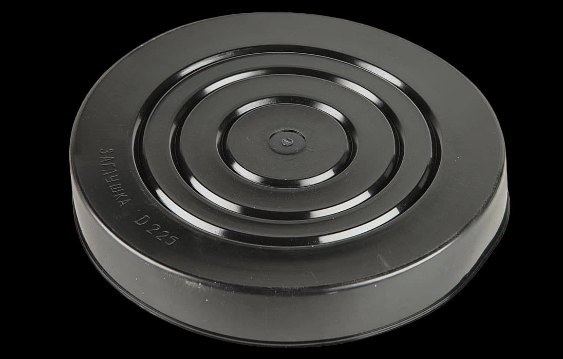 Заглушка для трубы ПНД, d=225мм