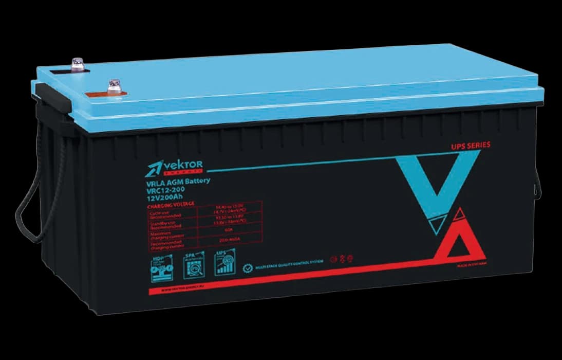 VRC 12-200	Аккумуляторная батарея Vektor VRC 12-200