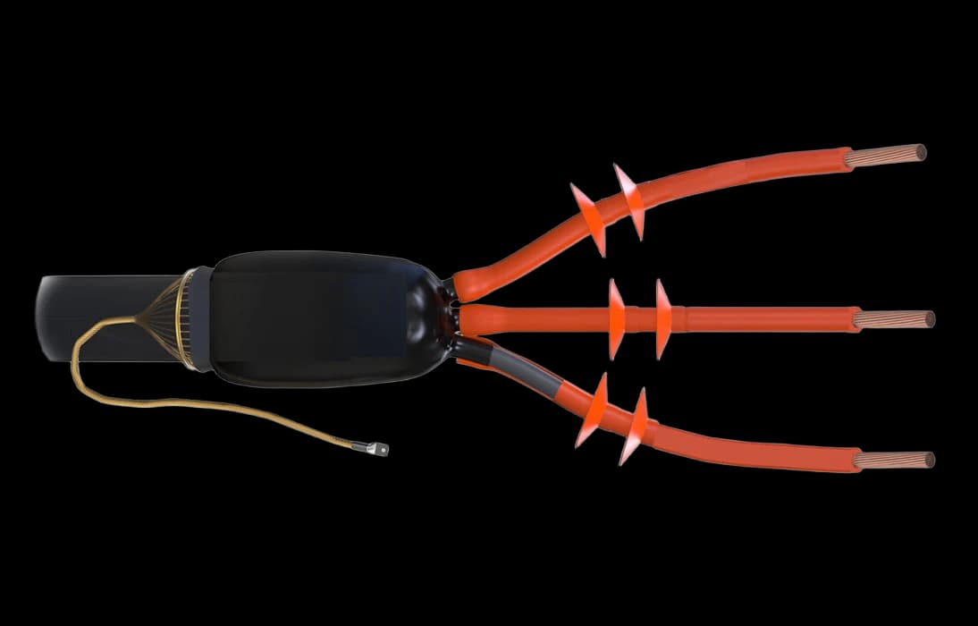 Муфта концевая 3 ПКНТп-10  (150-240)  ССД без наконечников