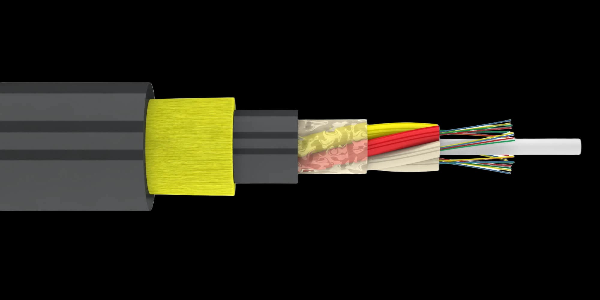 Кабель оптический ДПТ-П-12У (1х8)(1х4)-7кН