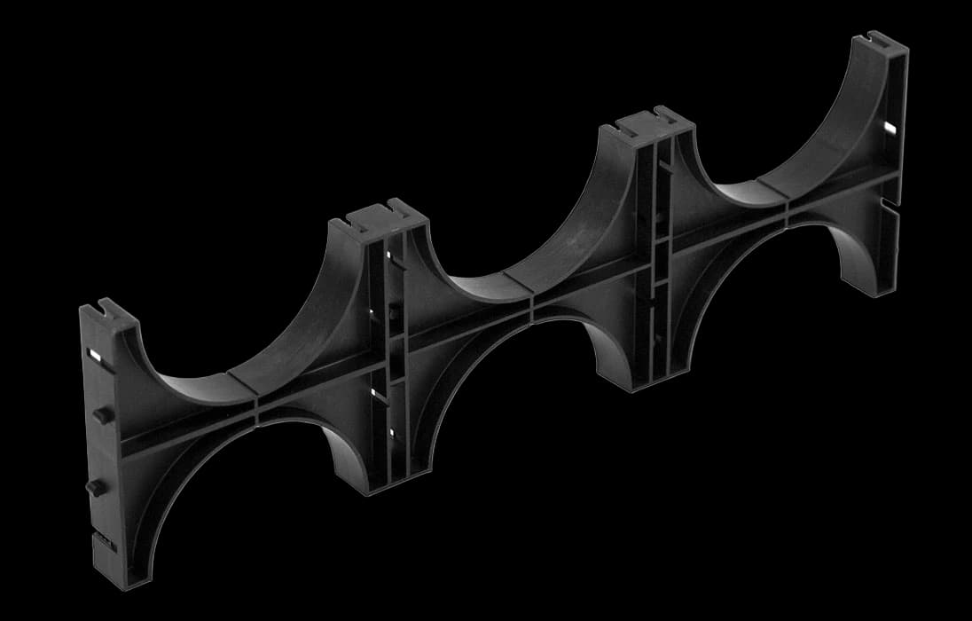 Держатель расстояния (кластер) для двустенных труб  д.110, (тройной) ССД