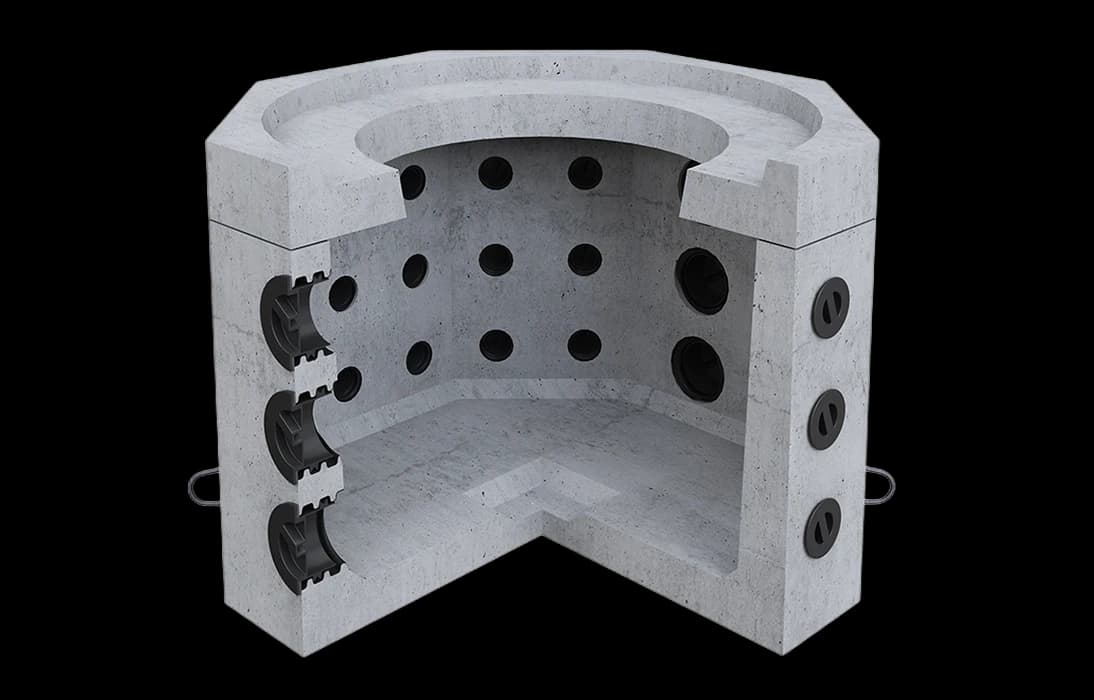 Колодец Призма КИП Д8 В25 10(80) ССД-Пайп