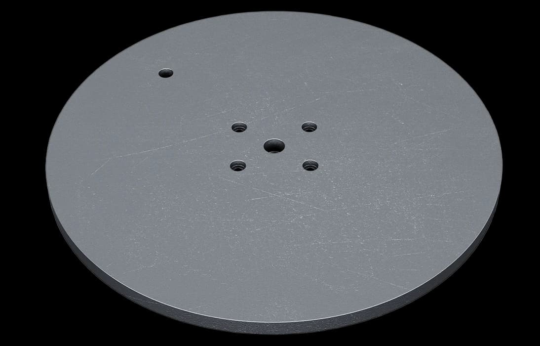 Крышка люка внутренняя полимерно-песчаная (ППЛ)