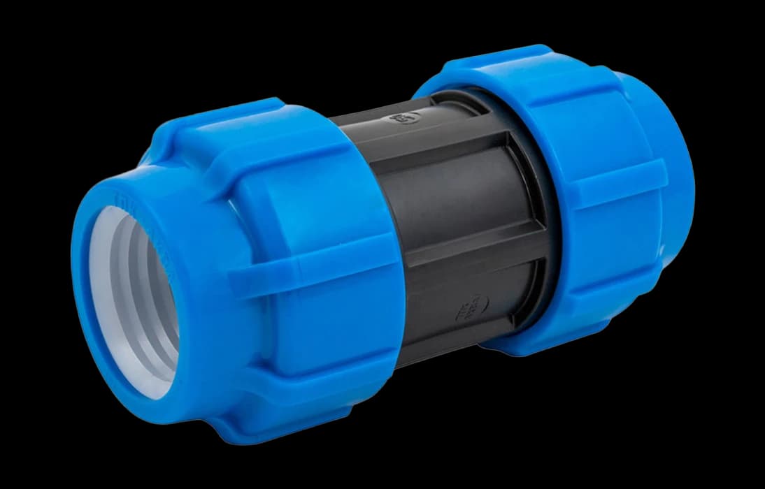 Муфта соединительная компрессионная  для труб ПНД 110мм