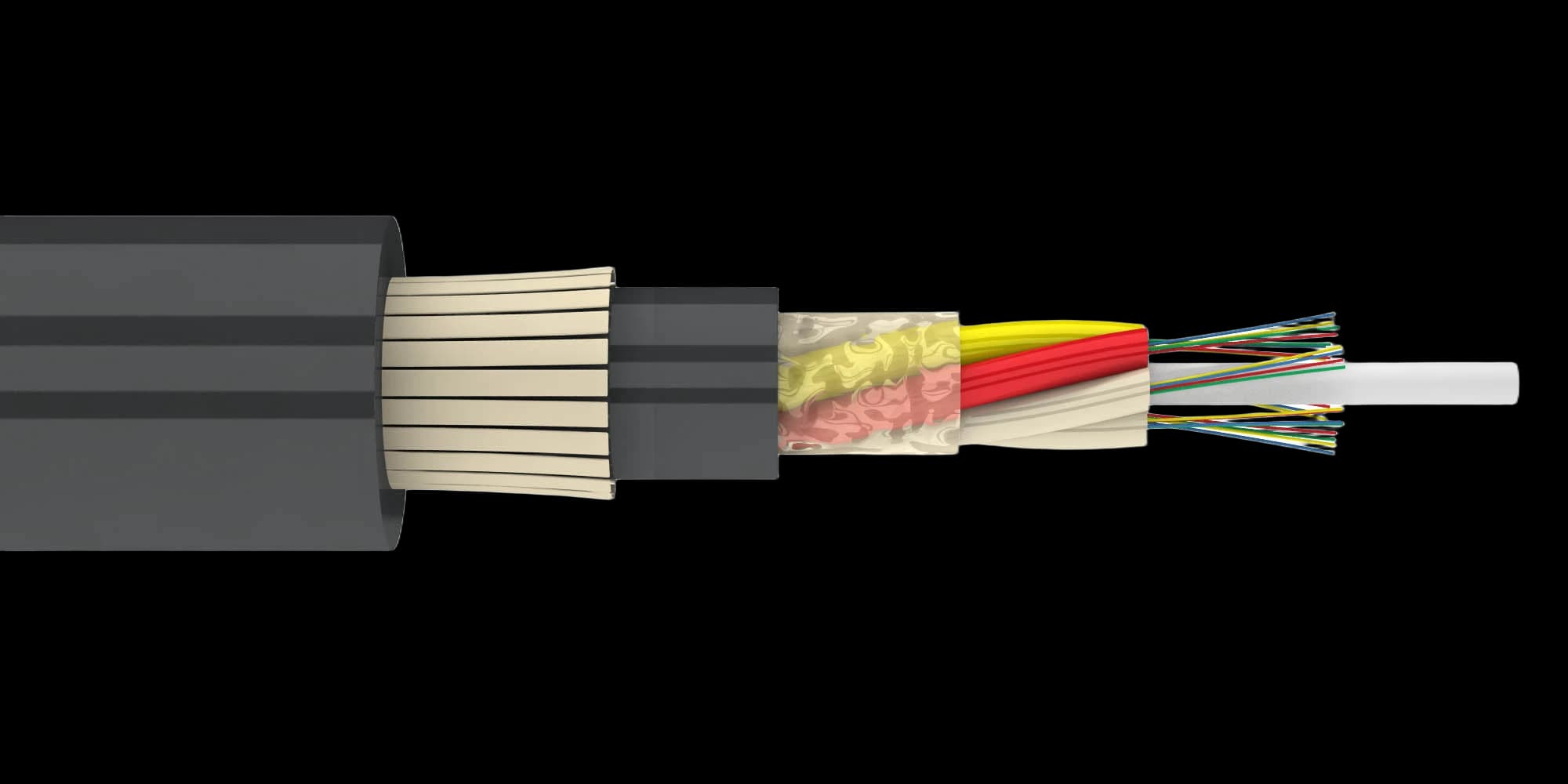 Кабель оптический ДПТс-П-96У (6х16)-8кН