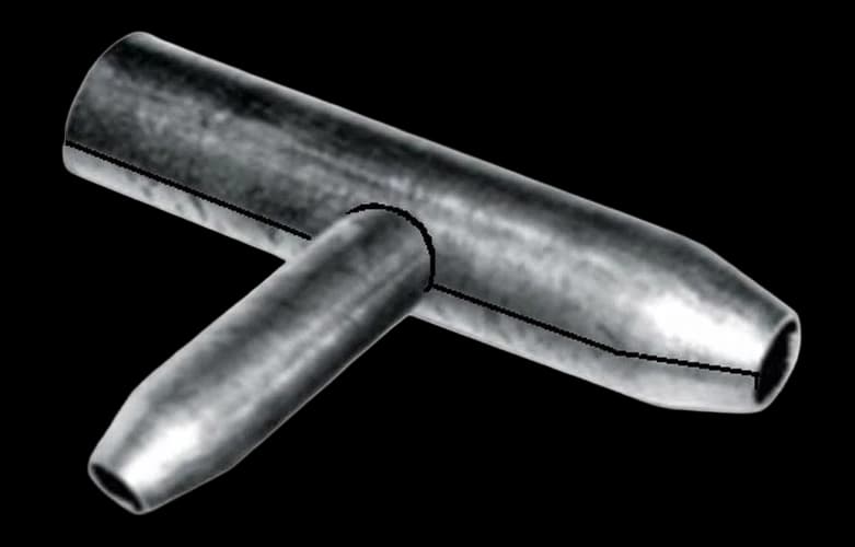 Муфта свинцовая тройниковая МСТ 7х12х7 ССД