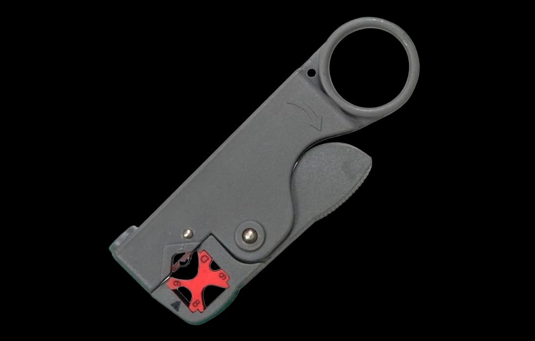 12-4011 Инструмент для зачистки коаксиального кабеля RG-58, RG-59, RG-6 (ht-332) REXANT