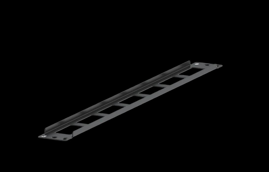 Органайзер кабельный горизонтальный с окнами 19"  ОКГО-19"-1U