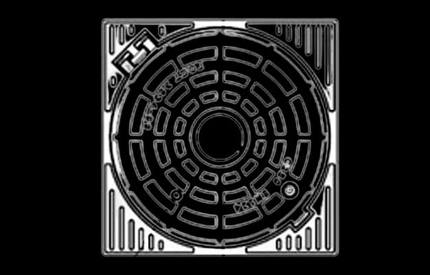 Корпус люка квадратного ВЧШГ тип Т "С-250" 2.7.8-60