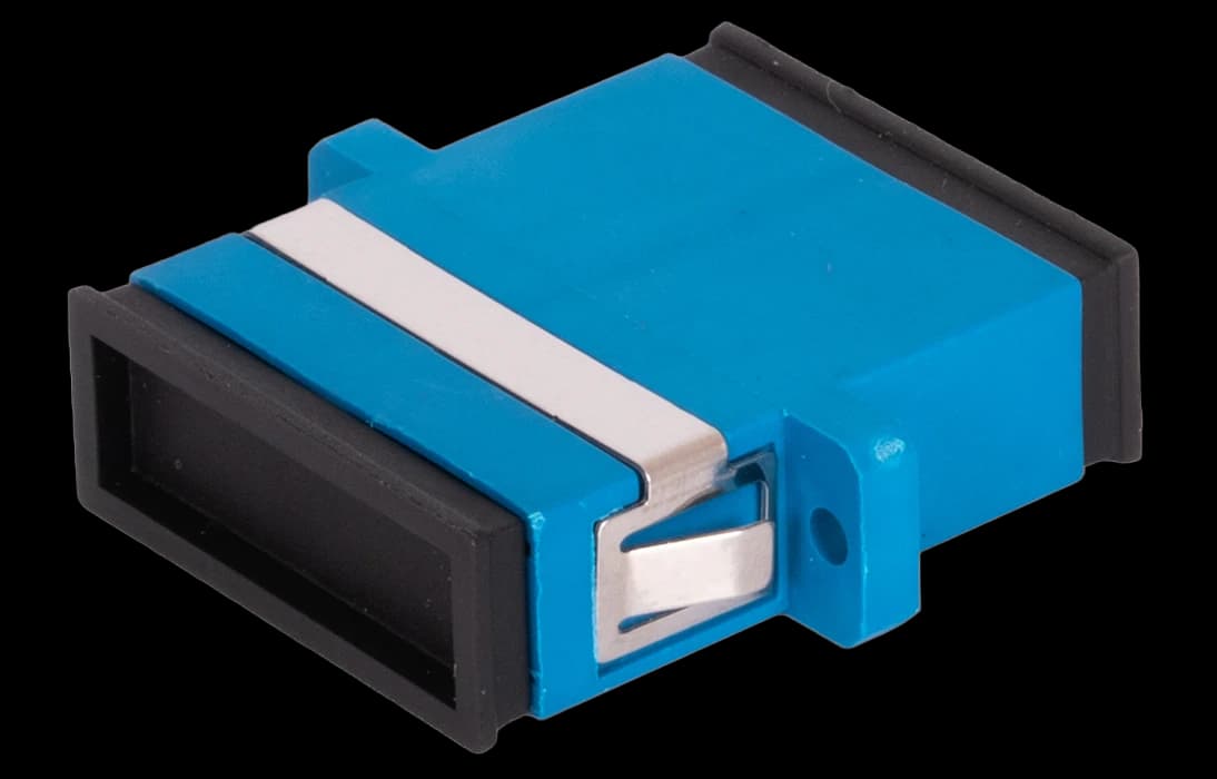 Адаптер (розетка) SC/UPC SM дуплексный с фланцами