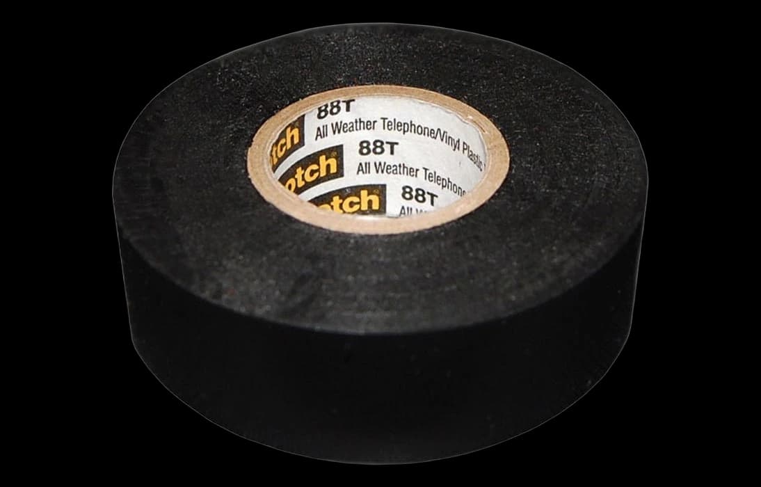 7000031633/80611009228 Скотч® 88Т лента  виниловая, 19 мм х 10.8 м 3М (0.75X36 (3/4"X36')