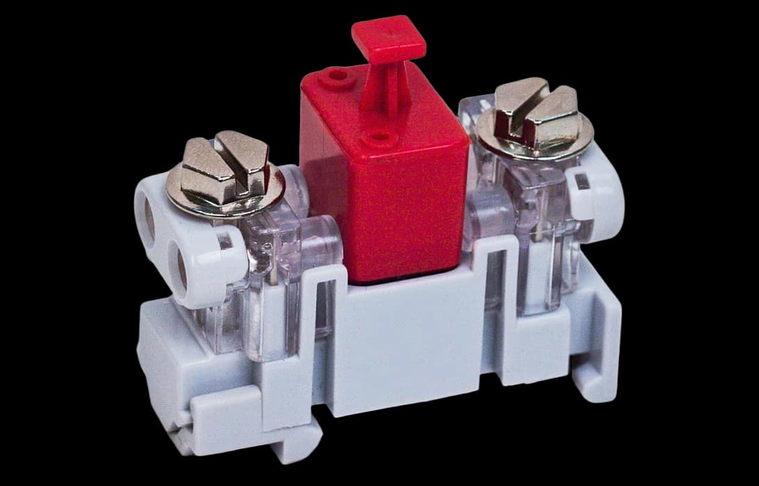 Размыкаемый модуль МВТ-1Н на 1 пару с защитой по перенапряжению 250в