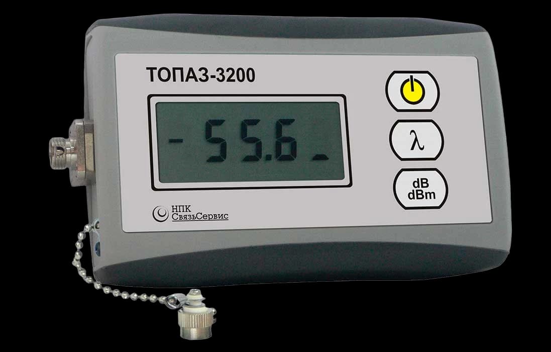 Измеритель оптической мощности ТОПАЗ-3210 (-60- +6дБм)