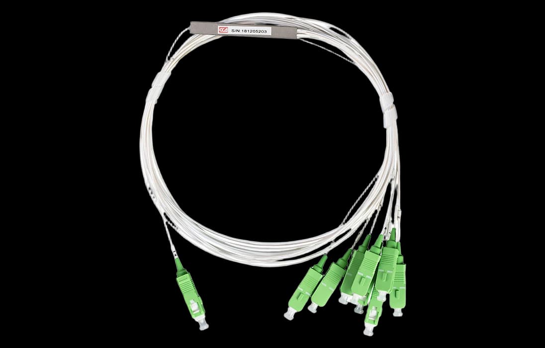 Разветвитель РО-1х8 -PLC -SM/0,9 -1,0 м-SC/APC (-40+70 С)