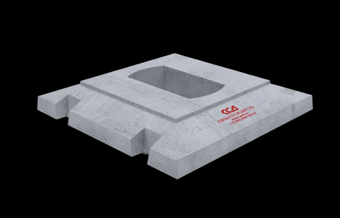 Плита опорная усиленная ОП-1д