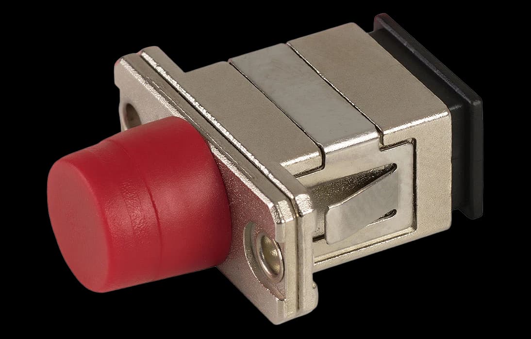 Адаптер (розетка) переходная  FC-SC SM D-типа