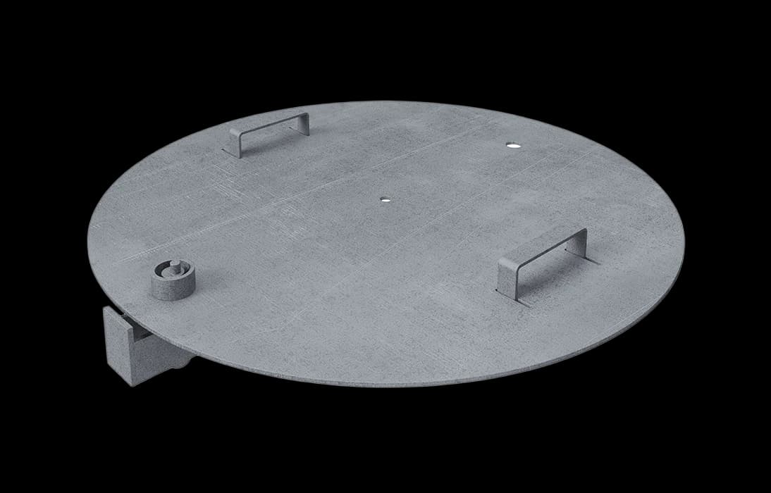 Запорная крышка УЗНКЛ0-1 МГТС