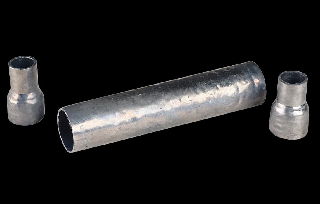Муфта МС свинцовая 37х190мм с 2-мя конусами 20х35мм ССД