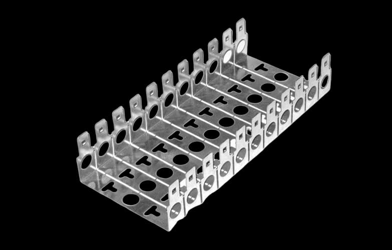 Монтажный хомут 2/10 для 11 модулей с перфорацией (глубина 22мм) ССД