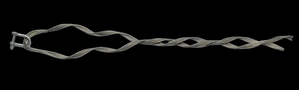 Зажим спиральный натяжной НСО-4-6,8/7,5К(коуш-скоба)