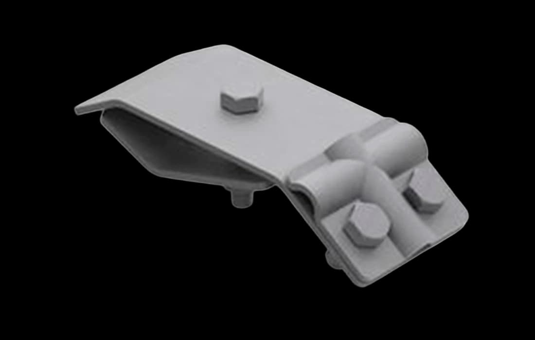 ND2308 Держатель прутка на водостоке с болтом