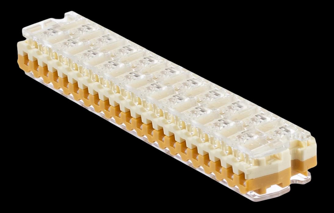 Соединитель модульный многожильный 0,4-0,9мм 10 пар без геля