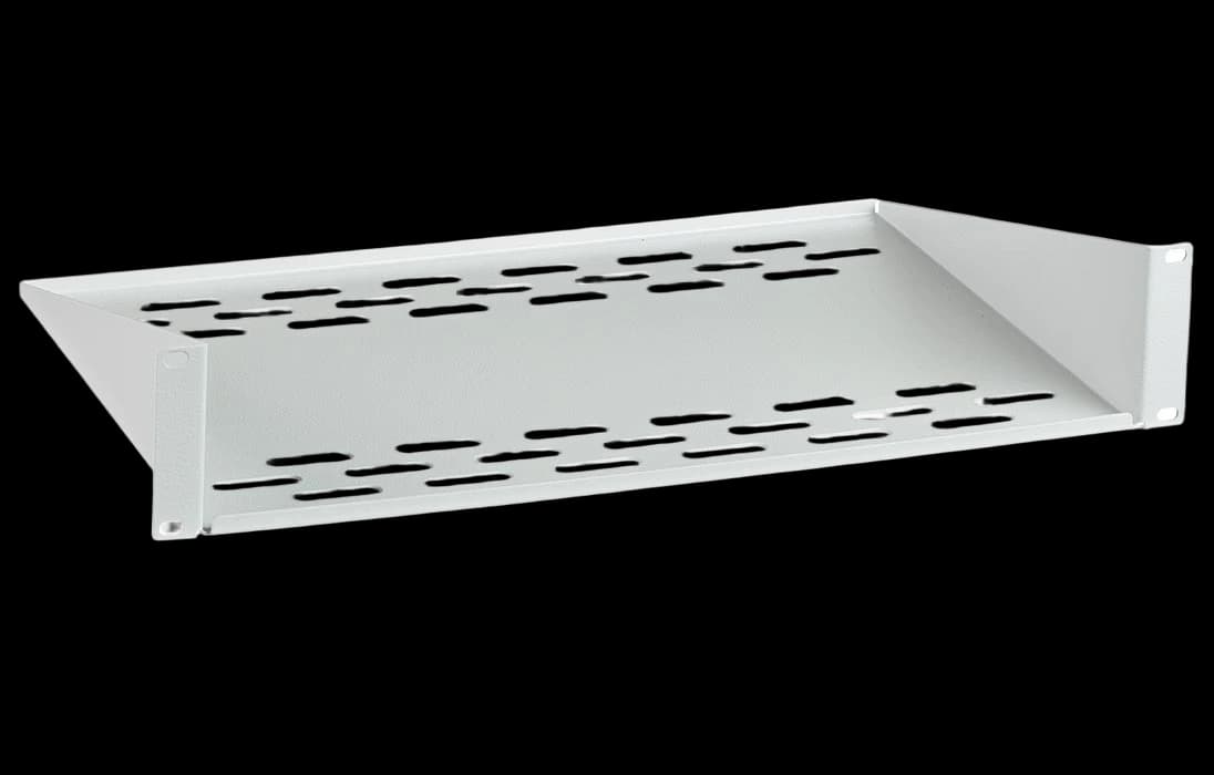 Полка перфорированная консольная  ПК-20-19"-2U ССД