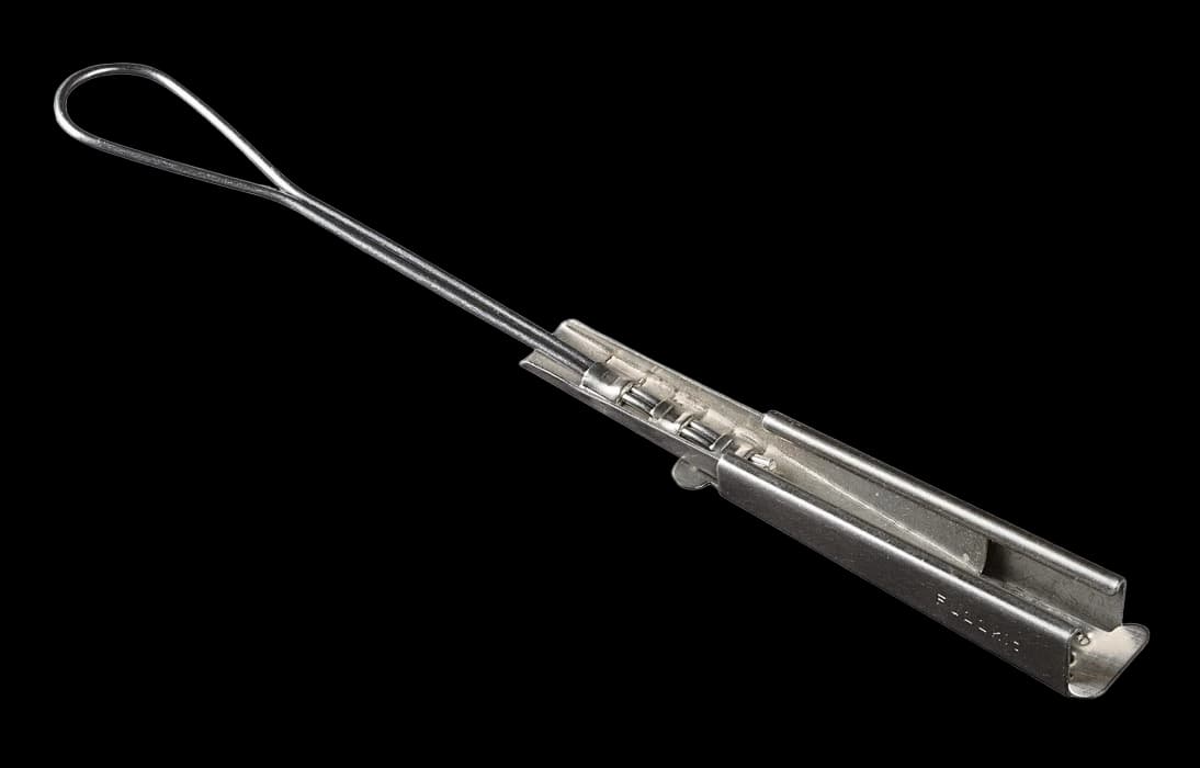 Зажим натяжной ODWAC-22 (нерж) для плоского кабеля до 13 мм 1,5кН