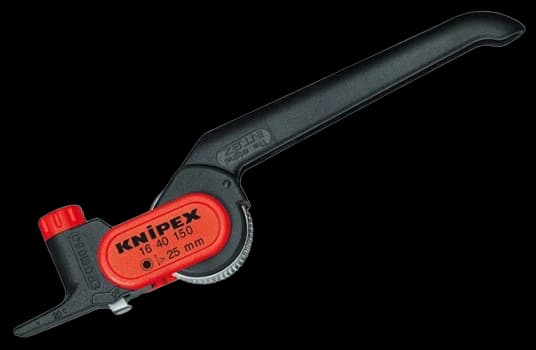 KN-1640150 Нож плужковый Knipex д/удаления внешней оболочки кабеля Д>25мм