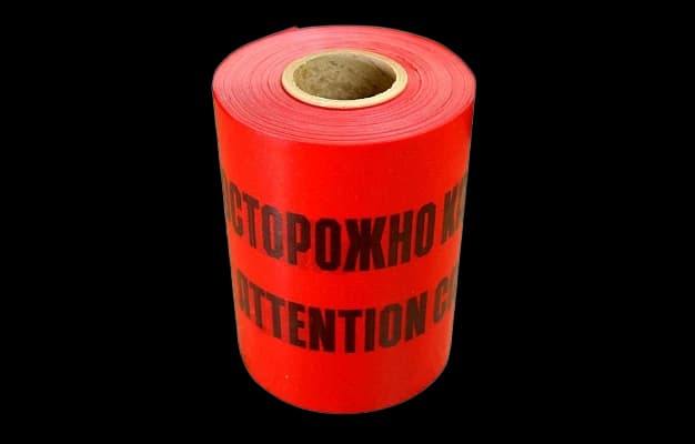 ЛСЭ-150 с медным электрическим проводником 200 мкм 150мм 100м "Осторожно! Кабель"