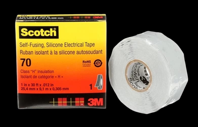 7000006225 Scotch 70, самослип. силиконовая резиновая изоляционная лента, 25мм х 9м