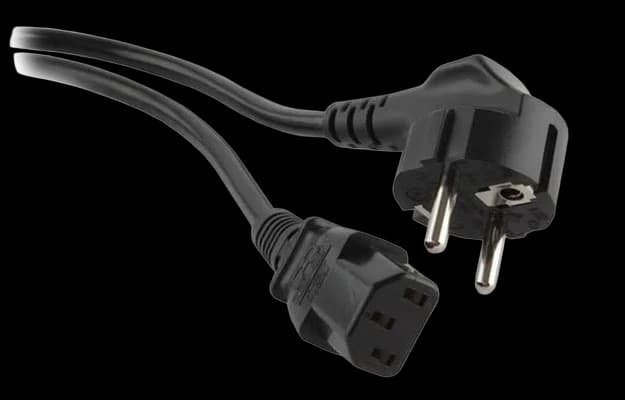 PC-C13D-2M ITK Кабель электропитания 3х1,5 2м с разъёмами С13 - нем.ст