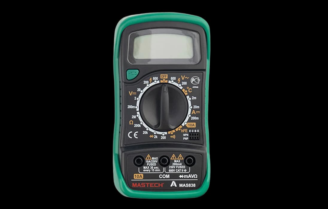 13-2008 Портативный мультиметр MAS838 MASTECH