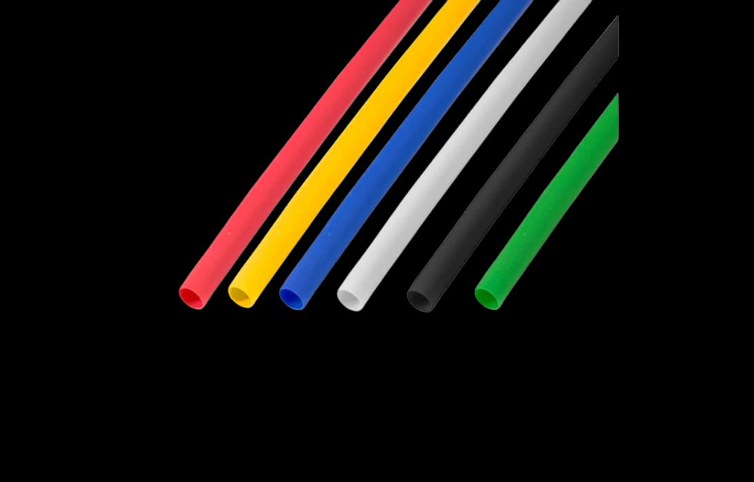 29-0152 Набор термоусадочной трубки REXANT 3,0/1,5 мм, пять цветов, упаковка 50 шт. по 1 м