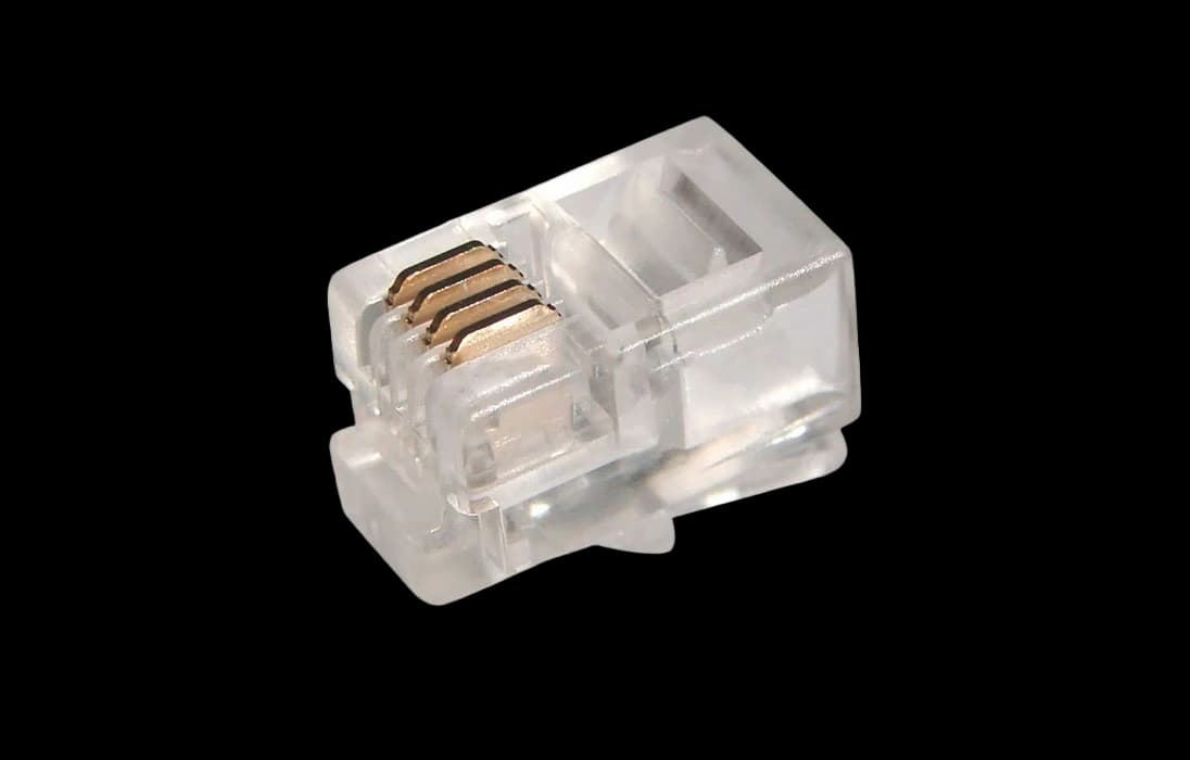 05-1001 Джек телефонный 4P4C REXANT