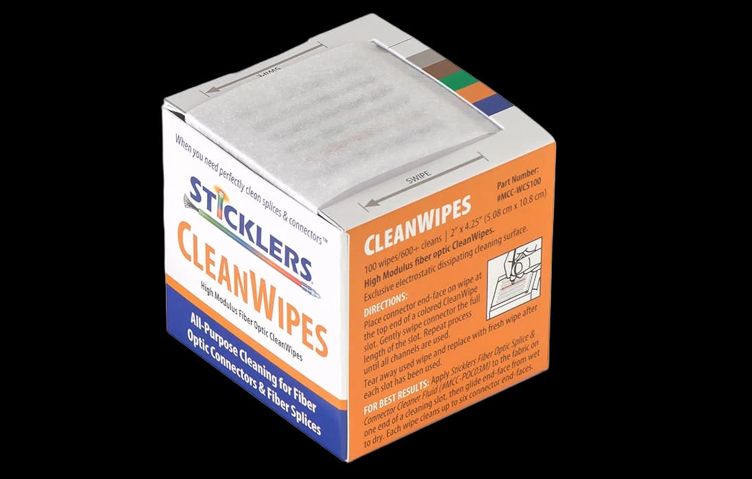 WCS100 Куб для чистки торцов коннекторов