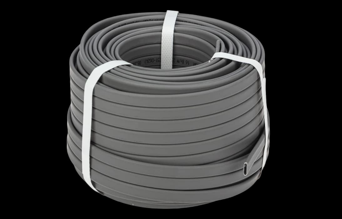 51-0204 Кабель греющий саморегулирующийся экранированный SRL16-2CR (16 Вт/1 м), 100 м REXANT