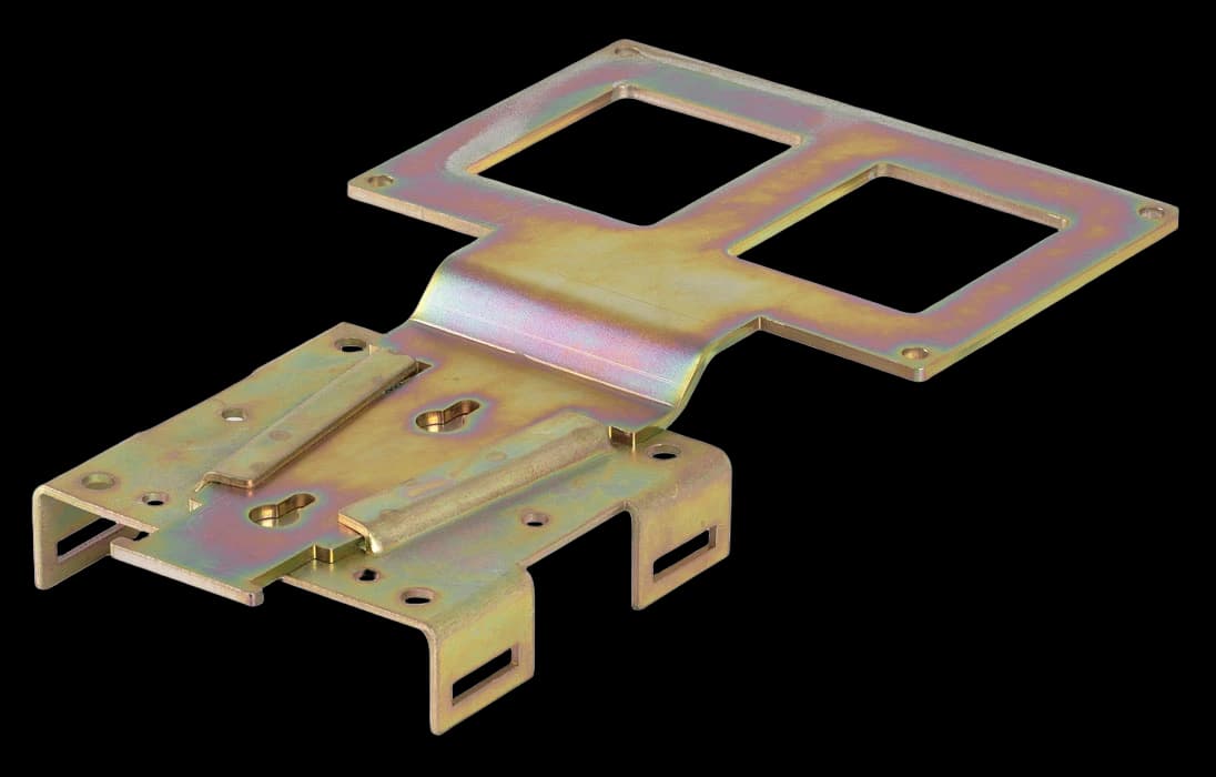 Кронштейн для крепления муфт МПО-Ш1, МКО-Ш1 ССД
