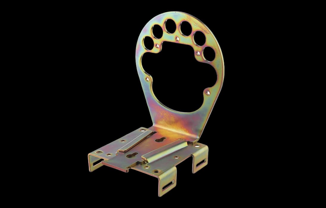 Кронштейн для крепления муфт МТОК-Т6, Т7 ССД