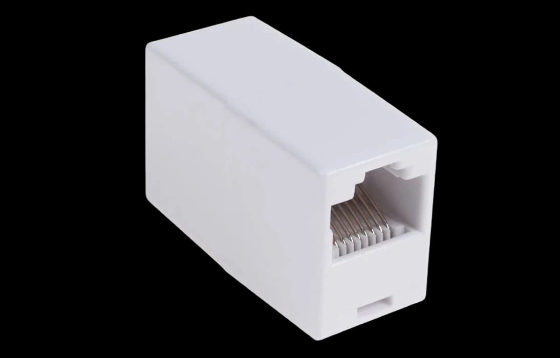 03-0101 Кoмпьютерный проходник RJ-45(8P-8C) cat 5e, (гнездо-гнездо)  REXANT