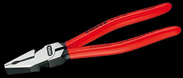 KN-0201180 Плоскогубцы Knipex 02 01 180мм с высоким соотношением плечевого рычага