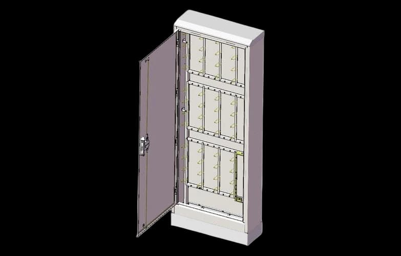 Шкаф распределительный  ШР-1200-2М ССД