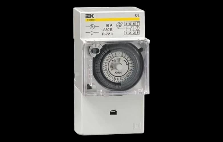 MTA20-16 Таймер ТЭМ181 аналоговый 16А 230В на DIN-рейку ИЭК