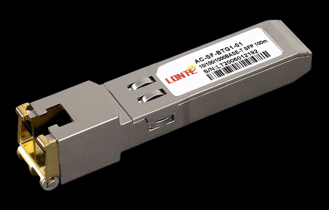 SFP 10/100/1000 Base-T 100m RJ45