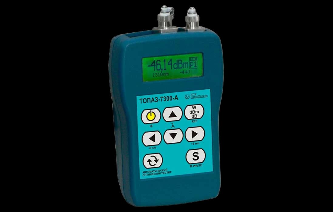 Оптический тестер ТОПАЗ-7315-А (Приемник -85…+7дБм/ Источник 1310нм / 1550нм)