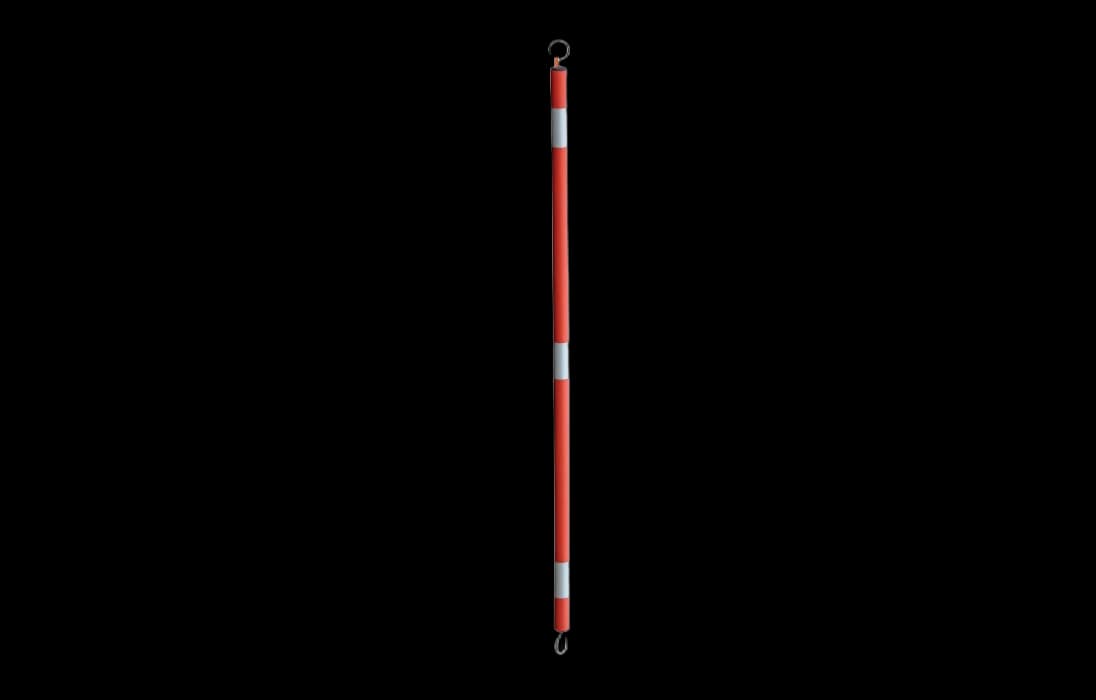 Перекладина оградительная ПО-1 d=40мм, h=1500мм