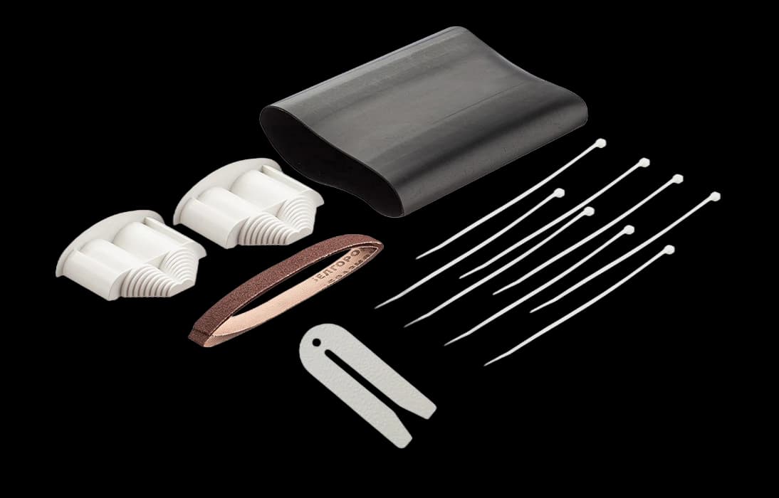 Комплект №6 для ввода ОК (для ввода транзитной петли ОК с одной оболочкой или ОК с арамидными нитями без крепления силовых элементов) (МТОК-Б1, В3, Г3