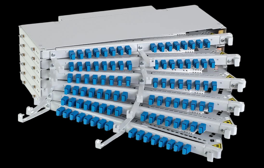 Кросс ШКОС-6П -3U/6-96 -SC  ~96-SC/SM~96-SC/UPC  ВОКС-Ф ССД