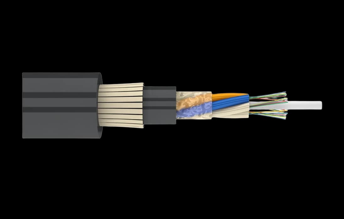 Кабель оптический ДПТс-П-32У (4х8)-7кН